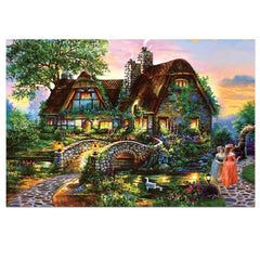 Children 1000pieces House Puzzle