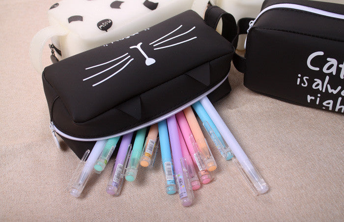 Large Capacity Pencil Cases - Cat Pencil Case Cute Bag Big Pen