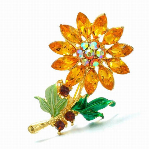 Charms Birthstone Flower Necklace Assorted Colours