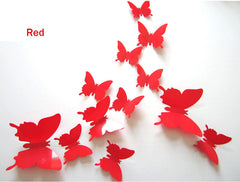 3D Butterfly Wall Stickers