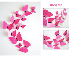 3D Butterfly Wall Stickers