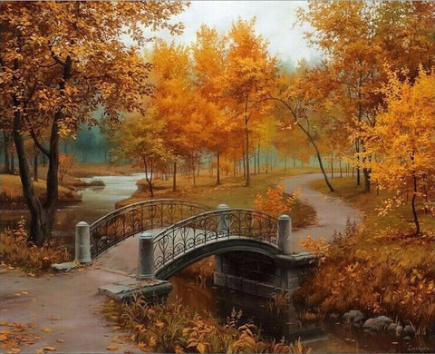 Paint by Number - A path in Fall