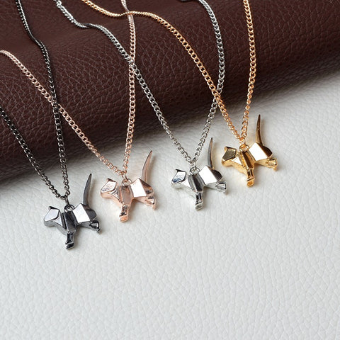 Simply Fashion - Origami Kitten Necklace