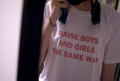 RAISE BOYS AND GIRLS THE SAME WAY