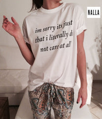 I Am Sorry T-Shirt