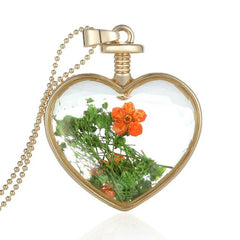 Dry Pressed Real Flowers Lockets