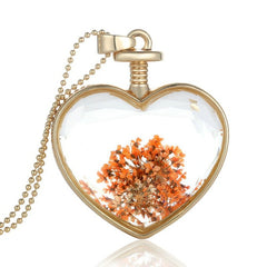 Dry Pressed Real Flowers Lockets
