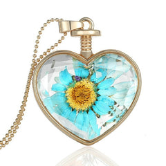 Dry Pressed Real Flowers Lockets