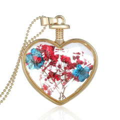Dry Pressed Real Flowers Lockets