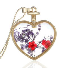 Dry Pressed Real Flowers Lockets
