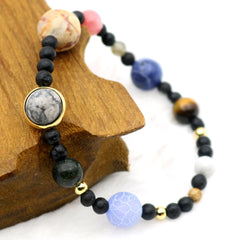 Solar System Bracelet W/ Pluto (version 2)