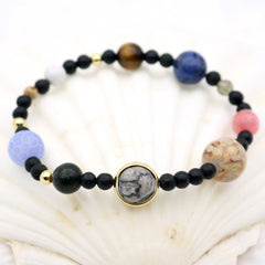 Solar System Bracelet W/ Pluto (version 2)