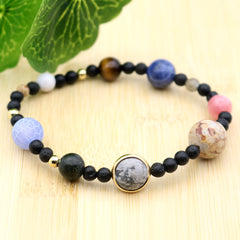 Solar System Bracelet W/ Pluto (version 2)