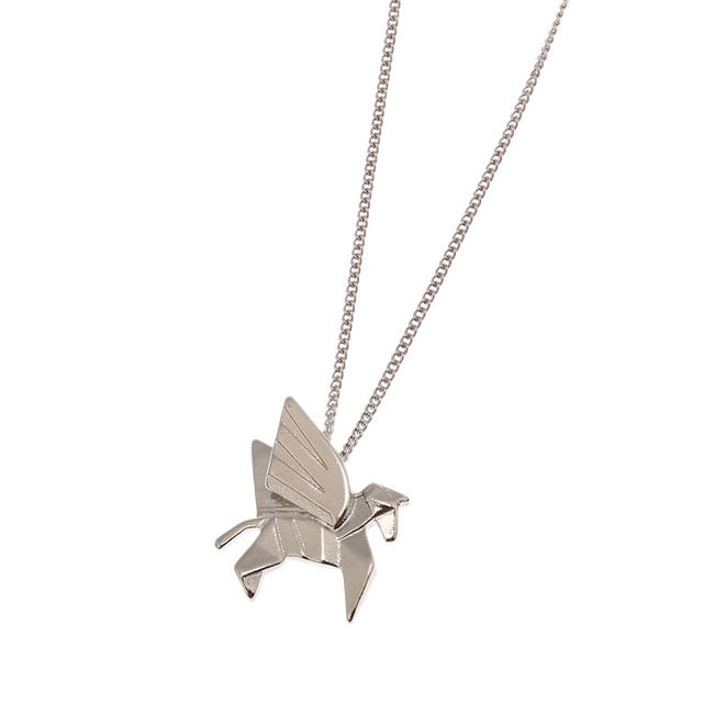 Simply Fashion - Origami Pegasus Necklace