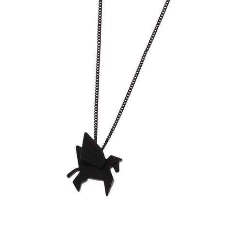 Simply Fashion - Origami Pegasus Necklace