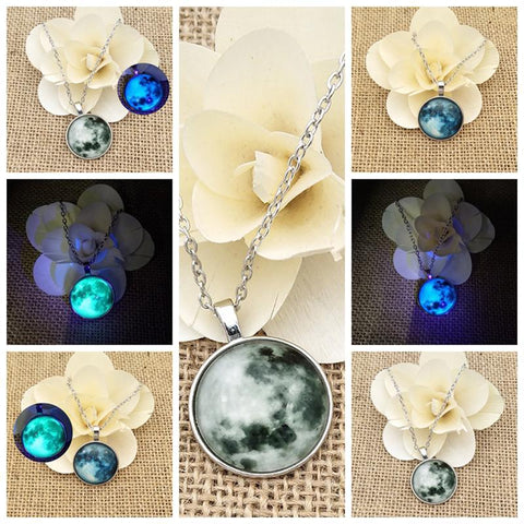 Luminous Glowing Moon Necklace