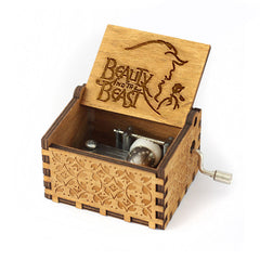 Hand Crank Wooden Music Box