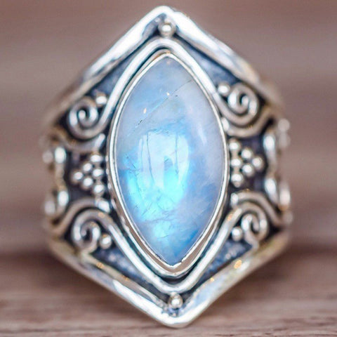 Vintage Moon Opal Ring