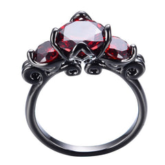 Black Gold-Filled Fire Ring Version 2.0