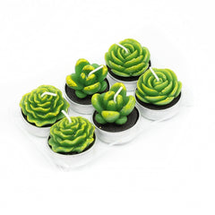 Mini Cactus Candle Set ( 6 pcs )