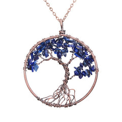 Tree of Life Stone Necklace