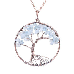 Tree of Life Stone Necklace