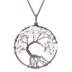 Tree of Life Stone Necklace