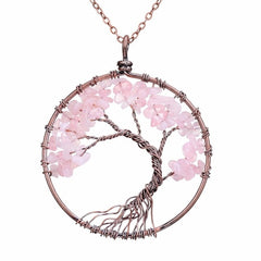 Tree of Life Stone Necklace