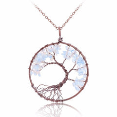 Tree of Life Stone Necklace