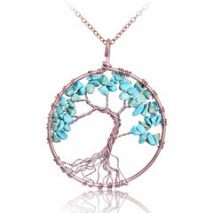 Tree of Life Stone Necklace