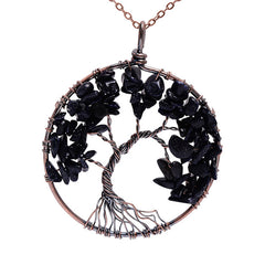Tree of Life Stone Necklace