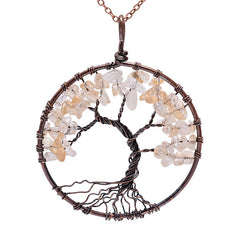 Tree of Life Stone Necklace
