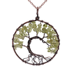 Tree of Life Stone Necklace