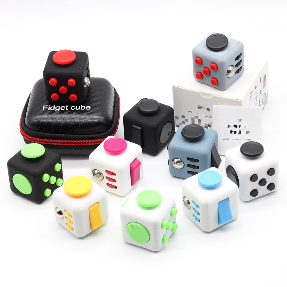 11 Patterns Anti Stress Cube