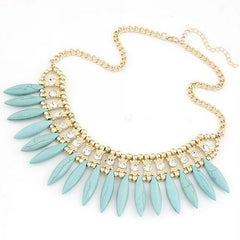 Resin Rain Drop Beautiful Necklace