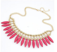 Resin Rain Drop Beautiful Necklace