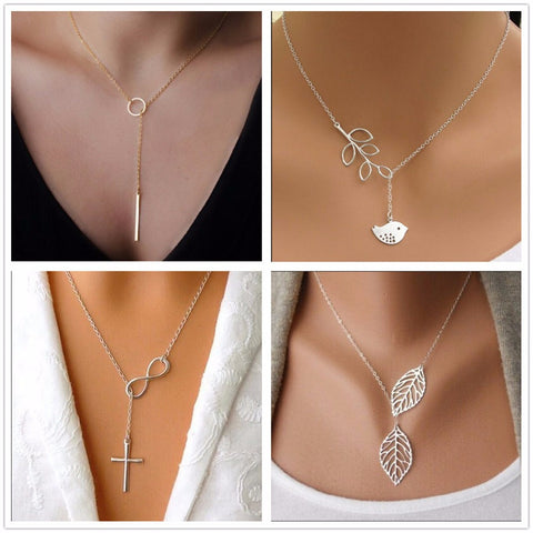 Various Silver Pleated Pendants