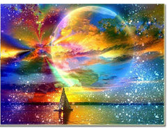 New! Diamond Painting - DIY Fantasy Landscape
