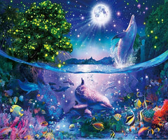New! Diamond Painting - DIY Fantasy Landscape