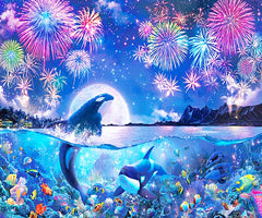 New! Diamond Painting - DIY Fantasy Landscape