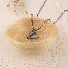 Simply Fashion - Origami Airplane Necklace