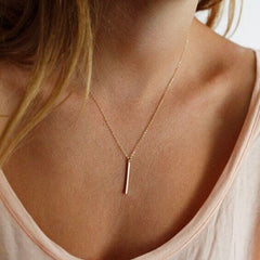 Trendy fashion minimalistic necklace--perfect gift ideas for your love ones