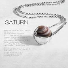 Unique Solar System Necklace