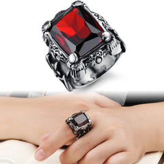 Rich Red Ruby Ring
