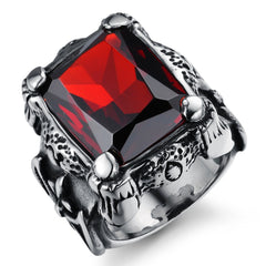 Rich Red Ruby Ring