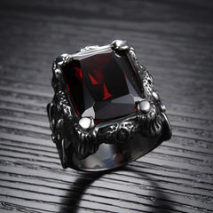 Rich Red Ruby Ring