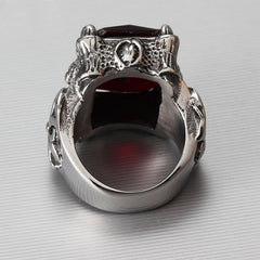 Rich Red Ruby Ring